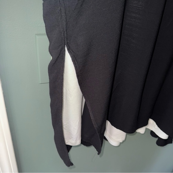 The Pioneer Woman Crochet Front Ruana Layering Piece - Black - Picture 5 of 12